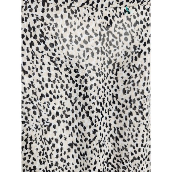 Bardot Women's Sz. M/8 Bessie Mini Belted Dress In Geo Spot - Picture 9 of 9